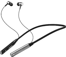 Zebronics Zeb-Lark Metallic Wireless in Ear Neckband Earphone with BT 5.0 Rapid Fast Charging (Metallic Black)