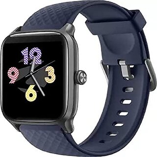                       Zebronics Zeb-FIT ME Smart Watch with Heart Rate SpO2 IP68 Waterproof 14 Sport Mode Customizable face Notifications for Calls / Messages app Control and Meditative Breathing(Blue)                                              