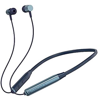 Buy Zebronics Zeb Lark Metallic Wireless in Ear Neckband Earphone with BT 5.0 Rapid Fast Charging Metallic Blue Online 789 from ShopClues
