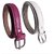 Women Coloured Texture Design Leatherite Belt- (6 Assorted Colors)