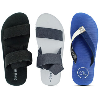                       OLIVER WALK Slipper - Sandal Set of 3                                              