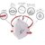 Magnum N95 Niosh 3d Face Mask - Pack Of 50