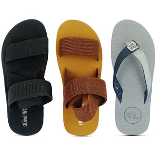                       OLIVER WALK Fabulous Sandal - Slipper Set of 3                                              