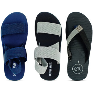 OLIVER WALK Comfortable Flip-Flop  Sandal Set of 3