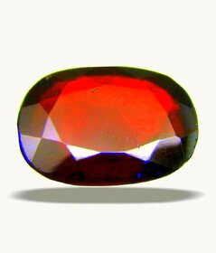 Natural Gomed Stone 6.5 Ratti (5.9 carats) Rashi Ratna  Origional and Certified by GEMOLOGICAL LABORATORY OF INDIA (GLI) Hessonite Garnet Precious Gemstone Unheated and Untreated Top Quality Gems for Astrological Purpose