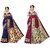 SVB Sarees Multicolor Art Silk Printed Sarees Pack Of 2 Saree