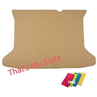                       That's My Style Leatherite 7D Car Dicky /Boot / Trunk Mat (with 4pc Micro Fibre Cloth ) for BMW 3 Series                                              