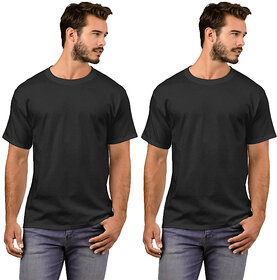 PACK OF 2 COMBO MEN'S T-SHIRT WITH PURE COTTON 160GSM