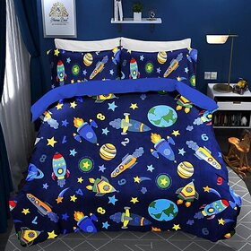Kids wonders Printed Single Comforter for  AC Room (Cotton, Multicolor)