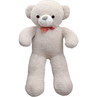                       Kids Wonders Teddy Bear / High Quality / Neck brow / Cute and Soft Teddy Bear (Beige)  - 100 cm (Beige)                                              