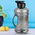 Mannat Hulk Gym Protein Shaker Bottles With Sipper Lid 500 ml Shaker (Black,Pack of 1)