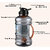 Mannat Hulk Gym Protein Shaker Bottles With Sipper Lid 1500 ml Shaker (Black,Orange,Pack of 1)