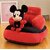 Kids wonders Imported Velvet Kids Sofa Comfortable Soft Plush Cushion Sofa Seat | Rocking Chair for Kids (Mickey)  - 30 cm (Red)