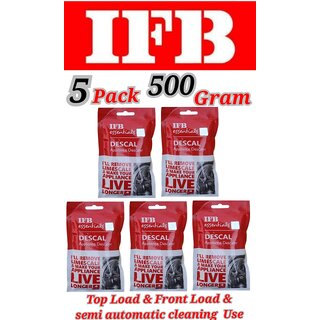                       Use For IFB Pack of 5(100grams x 5= 500grams) Descaling Powde Washing Machine                                              