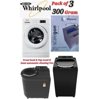 Use For Whirlpool Pack of 3(100grams x 3= 300grams) Descaling Powder Washing Machine Use For Whirlpool Pack of 3(100grams x 3= 300grams) Descaling Powder Washing Machine