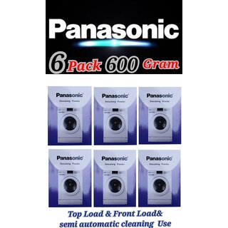                       Use For PANASONIC Pack of 6(100grams x 6=600grams) Descaling Powder Washing Machine                                              