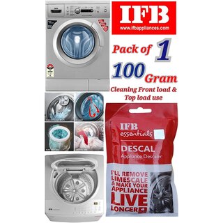 Use For IFB Pack of 1(100grams x 1= 100grams) Descaling Powder Washing Machine Use For IFB Pack of 1(100grams x 1= 100grams) Descaling Powder Washing Machine