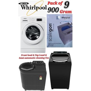Use For Whirlpool Pack of 9(100grams x 9= 900grams)Descaling Powder Washing Machine