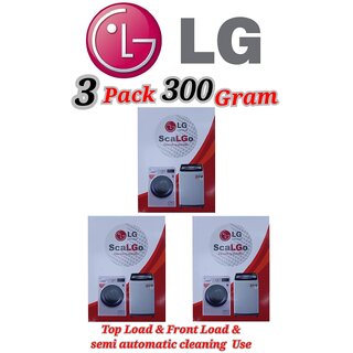 Use For LG Pack of 3(100grams x 3= 300grams)Descaling Powder Washing Machine Use For LG Pack of 3(100grams x 3= 300grams)Descaling Powder Washing Machine