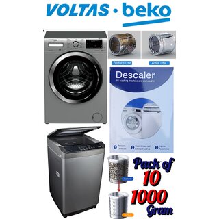 Use For VOLTAS BEKO Pack of 10(100grams x 10=1000grams) Descaling Powder Washing Machine Use For VOLTAS BEKO Pack of 10(100grams x 10=1000grams) Descaling Powder Washing Machine
