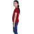 Kid Kupboard Regular-Fit Girl's Cotton T-Shirt Maroon, Half-Sleeves, Pack of 1