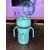 Mannat Baby Sipper Bottle Leakproof Durable with Twin Handle and Silicon Straw(Blue)