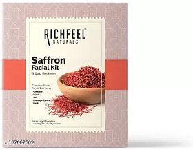 RICHFEEL Saffron Facial Kit 5x6 gms  (30 g)