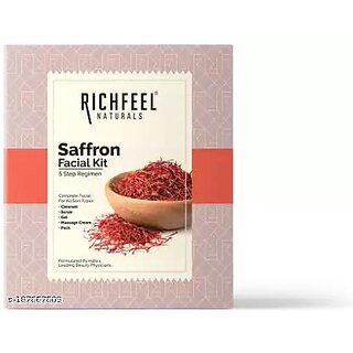 RICHFEEL Saffron Facial Kit 5x6 gms  (30 g)