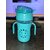 Mannat Baby Sipper Bottle Leakproof Durable with Twin Handle and Silicon Straw(Blue)