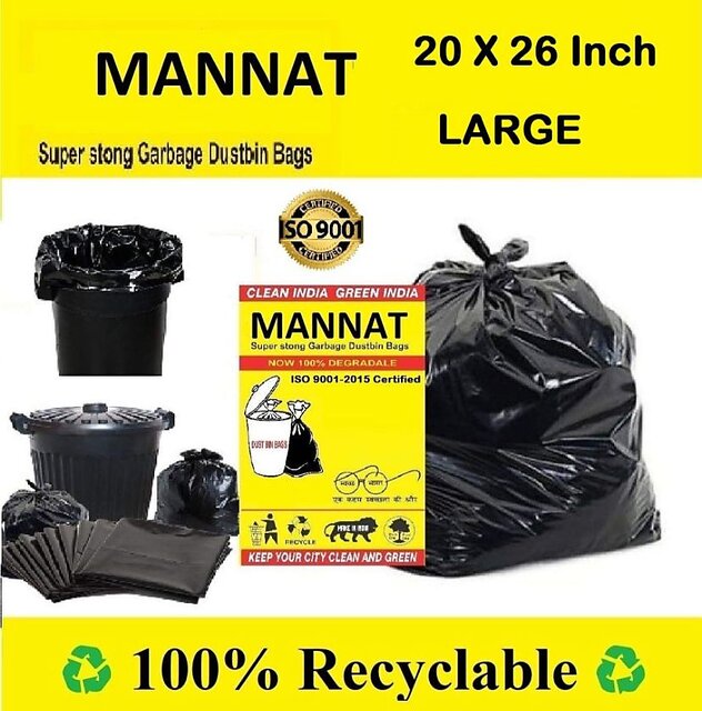 Plastobag XL Garbage Bag-15 pieces (MRP 115/- ) – M Bhagwanlal & Co.