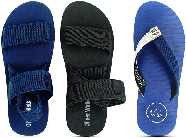 Buy OLIVER WALK Comfort Flip Flop Sandal Set of 3 Online Get