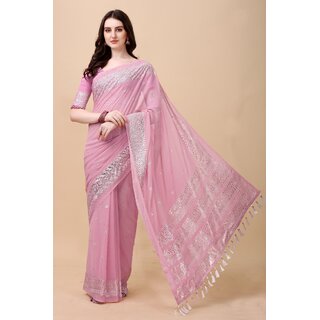 SVB Sarees Coffee Brown And Silver Tonned Pure Silk Saree With Blouse SVB Sarees Coffee Brown And Silver Tonned Pure Silk Saree With Blouse