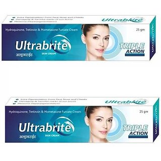 Ultrabrite Triple Action Skin Cream (Pack of 2 pcs ) 25g each Ultrabrite Triple Action Skin Cream (Pack of 2 pcs ) 25g each