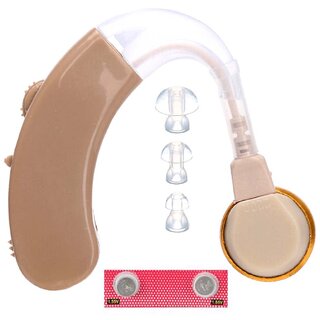                       AXON F-136 Hearing Aid With 2 Batteries BTE Sound Amplifier Behind The Ear                                              