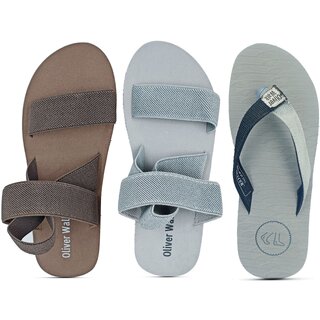                       OLIVER WALK Flip Flop  Sandals Set of 3                                              