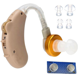                       AXON V-185 Hearing Aid With 2 Batteries BTE Sound Amplifier Behind The Ear                                              