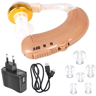                       Hearing Aid Rechargeable Ear Adjustable Voice Sound Enhancement Amplifier                                              