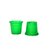 Green Plastic Pot (4 inch) by Veryhom