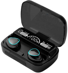 Digitech M10 True Wireless Earbuds With Charging Led Display 3 Touch Bluetooth and 2000mAh charging case