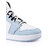 Woakers Men White-Blue Lace-up Casual Shoes