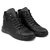 Woakers Men Black Lace-up High Ankle Casual Shoes