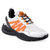 Woakers Men White-Orange Lace-up Casual Shoes