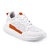 Woakers Men White Lace-up Casual Shoes