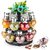 Sudani High Quality 360 Revolving Gol Spice Rack With 16 Container For Samart Kithceng (Gol Spice-16)