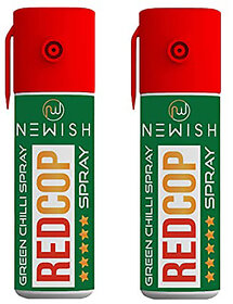 Newish Powerful Green Chilli Spray Self Defence for Women Pack of 2 (Each  55 ml / 35 gm)