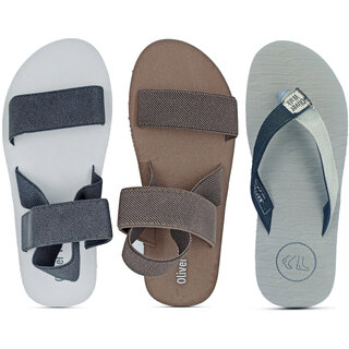                       OLIVER WALK Styles FlipFlop  Sandal Set of 3                                              