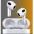 Wireless Earbuds Pro 6 S  With Charging Case WHITE COLOR