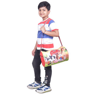                       Snug Travel Duffle Bag (Multicolour 13x8x8 inch, Polyester)  for Kids                                              