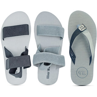                       OLIVER WALK Comfy Sandal  Slipper Set of 3                                              