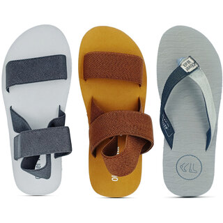                       OLIVER WALK Comfy Sandal - Slipper Set of 3                                              